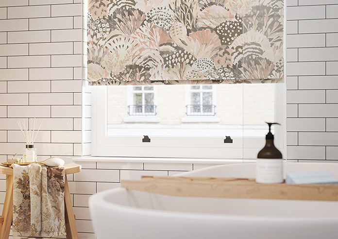 Maggie, Blush - Twist&Fit Roman Blind - Image 5